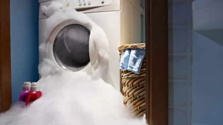 broken washing machine