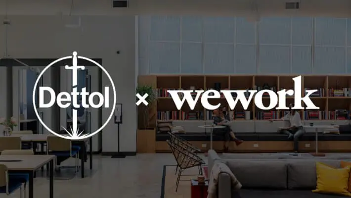 Dettol x WeWork KV