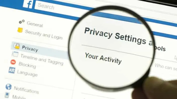Facebook privacy