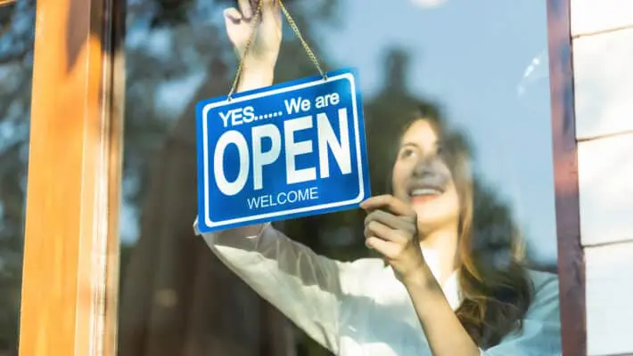 open shop