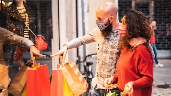 shopping during covid