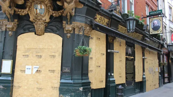 closed pub