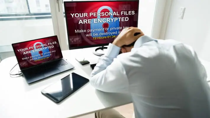Ransomware attack