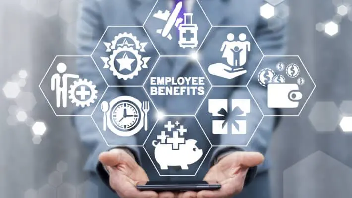 Employee,Benefits,Career,Concept.,Business,Bonus,Work,Perks.