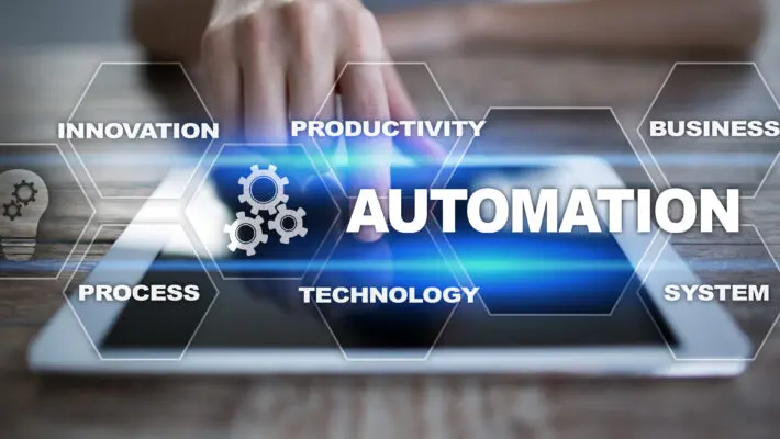 Automation concept as an innovation in technology and business processes.