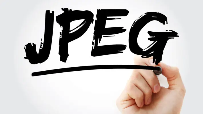 Jpeg,-,Joint,Photographic,Experts,Group,Acronym,With,Marker,,Concept