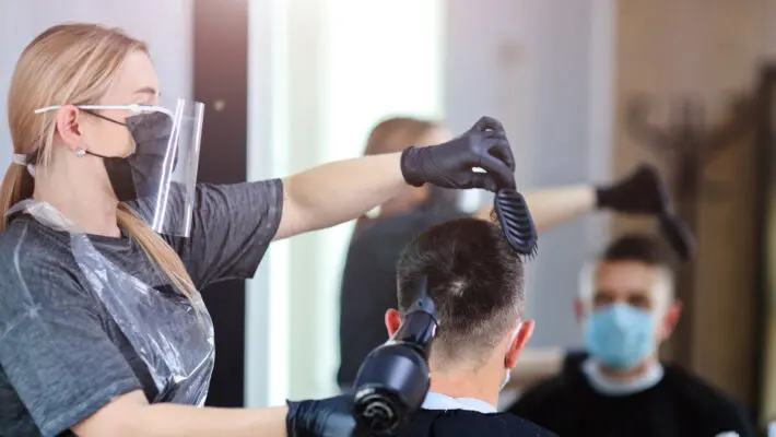 Haircut covid