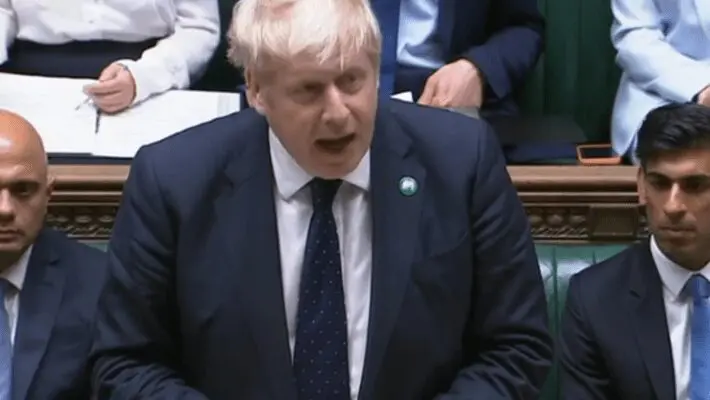 Boris Johnson NI Raise