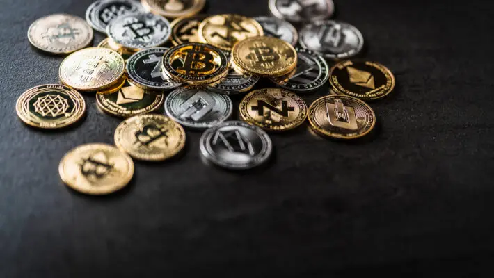 Symbol,Of,Crypto,Currency,Coin,Virtual,Money,Technology,Block,Chain