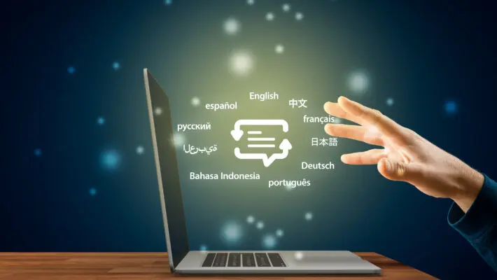 Translator,Professional,And,Languages,Education,Concepts.,Hand,Reach,For,Notebook