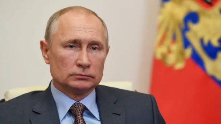 Moscow,,Russia,,September,2020,,Russian,President,Vladimir,Putin,In,Serious