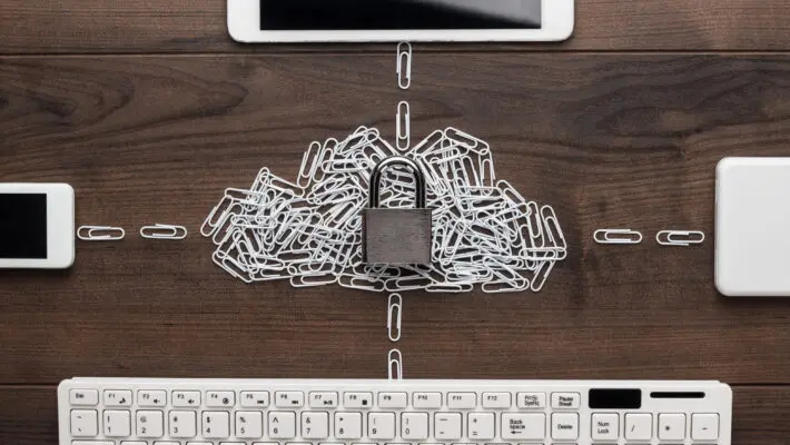 cloud service data security concept