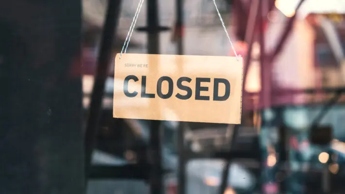 Insolvent business spike