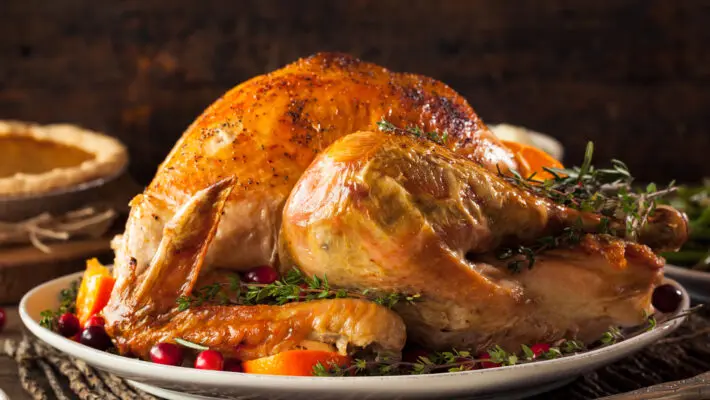Frozen turkeys