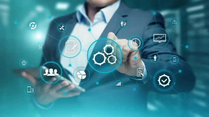 Automation,Software,Technology,Process,System,Business,Concept.
