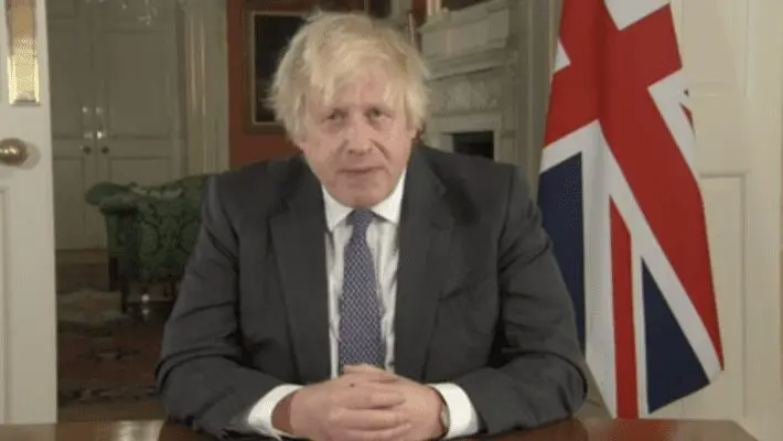 Every adult in Britain will be offered a Covid booster jab by the end of this month, Boris Johnson pledged tonight, as he warned there was “a tidal wave of Omicron coming”.