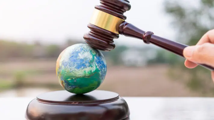 Earth,Destruction,And,Destroy,Environmental,By,Hand,Human,Concept.,Judge