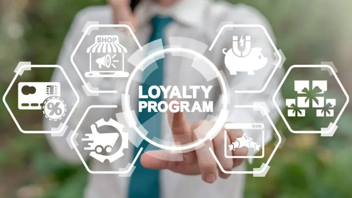 Loyalty,Program,Shopping,Earn,Points,Return,Money,Concept.,Businessman,Touches