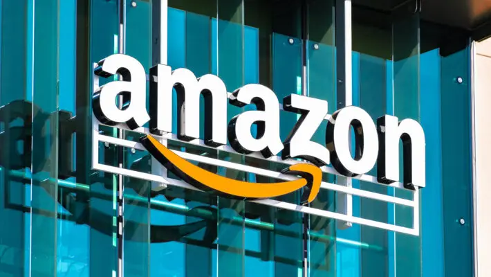 Amazon’s profits surged to $14.32bn in a fourth quarter marked by record holiday sales, the company said in its earnings report on Thursday, while also announcing an increase in the price of Amazon Prime membership to help compensate for rising operating costs.
