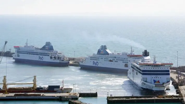 P&O Ferries today made all its crew members redundant with immediate effect and replaced them with agency staff - but unions told workers to refuse to leave their ships and stage a 'sit in' amid a huge row over pay.