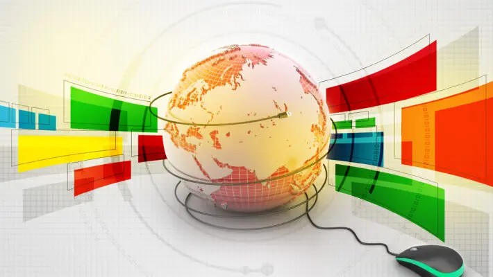 Internet,3d,Concept,-,Computer,Mouse,With,Globe
