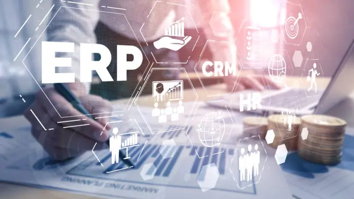 Enterprise,Resource,Management,Erp,Software,System,For,Business,Resources,Plan