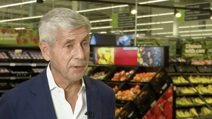Some Asda shoppers are setting £30 limits at checkouts and petrol pumps, the supermarket's chairman has said.