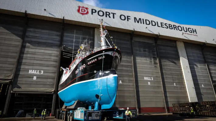 Family-owned shipbuilder, Parkol Marine Engineering, has announced the launch of its new vessel, Green Isle, which on completion will sail to the west coast of Ireland from Middlesborough, marking its expansion across the country.