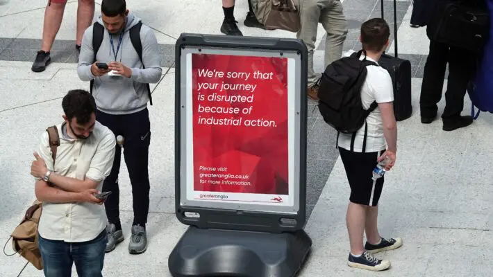 A rail strike scheduled for Saturday will be the biggest yet this year, with 11 per cent of services operating and most cities cut off.