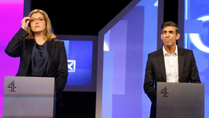 Senior Conservatives are holding talks about replacing Liz Truss with a joint ticket of Rishi Sunak and Penny Mordaunt as part of a “coronation” by MPs.