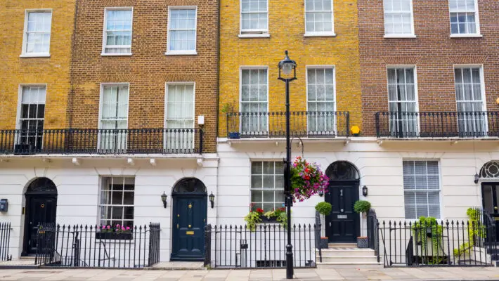 House prices decreased for the first time in 15 months as market turmoil after the mini-budget last month pushed up mortgage rates.