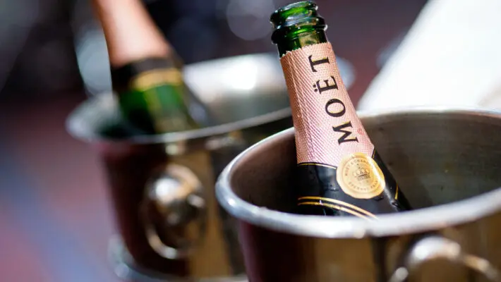 Moët hails new ‘roaring 20s’ as wealthy drain stocks of champagne