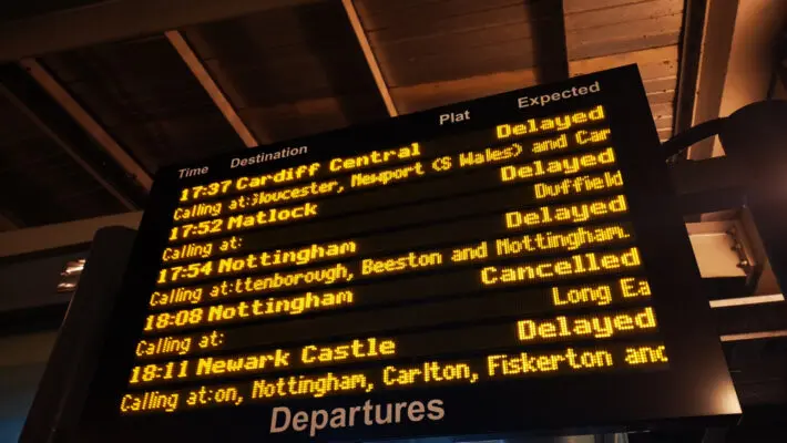 How is each train operator affected by the latest rail strikes?
