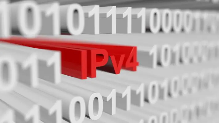 Ipv4,Is,Represented,As,A,Binary,Code,With,Blurred,Background