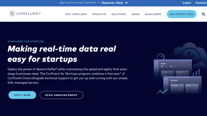 Confluent, the data streaming pioneer, has announced its Confluent for Startups program.