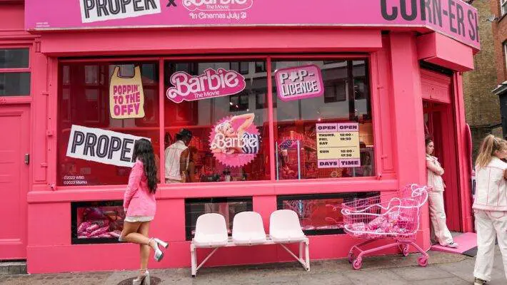 The Barbie movie, it’s everywhere – from social media memes to the temporarily-renamed Barbie-can Centre.