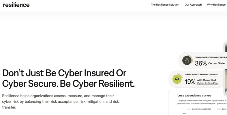 Resilience today announced a $100M equity financing round to accelerate its global expansion and scale the adoption of its holistic cyber risk platform, the Resilience Solution, which launched earlier this year.