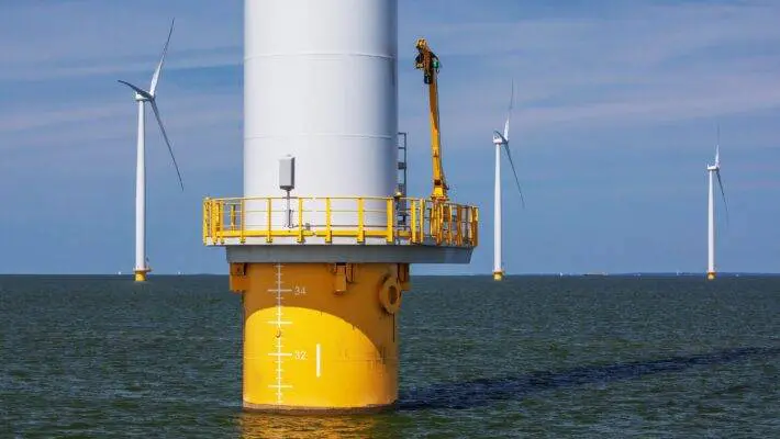 The Institute for Public Policy Research warns that Britain must accelerate offshore wind farm development to meet decarbonisation targets and compete with European rivals.