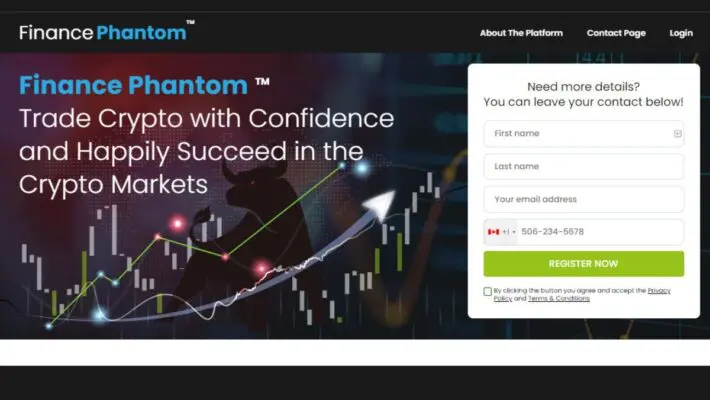 Finance Phantom is a trading platform that uses the latest technologies like artificial intelligence and sophisticated algorithms to help navigate the volatile crypto market with ease and make huge returns.
