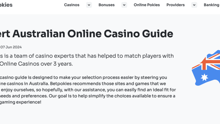 Created in 2020 by John Gold the BetPokies gambling review portal has gained tremendous popularity and the trust of Aussie gamblers, who finally have a reliable source of all kinds of gambling information.