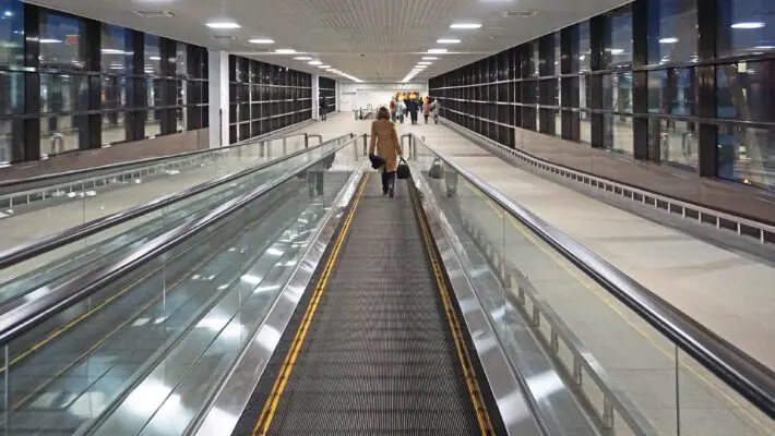 You've probably been on a travelator when visiting the airport and moving through terminals, or on a train station while moving from one platform to another.