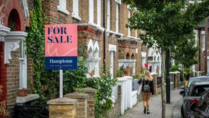 The UK housing market is seeing a shift as estate agents report the highest number of homes on their books in over a decade, helping to stabilise house prices.