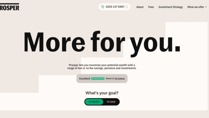 Fuel Ventures, one of the UK’s leading venture capital firms, has led a £4 million funding round in Prosper, a high-net-worth wealth management platform that combines cutting-edge AI with expert financial insights.