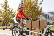 Electric cargo bike combines the power of traditional cycling with the convenience of motorized assistance, making it easier to carry heavy loads without breaking a sweat.