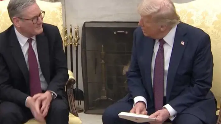 President Donald Trump has given fresh hope for a rapid trade agreement with Britain, declaring that threatened tariffs “wouldn’t be necessary” if negotiations progress as he anticipates.