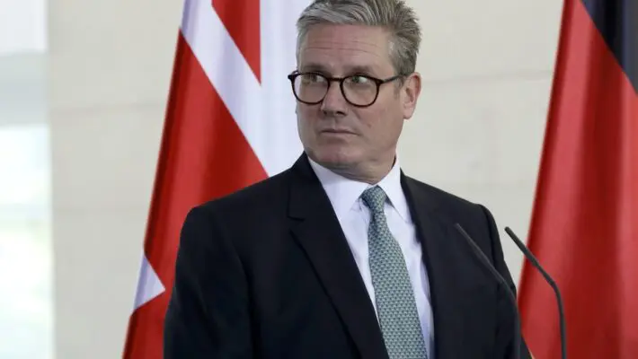 Sir Keir Starmer has signalled that Britain will avoid taking sides in the escalating trade row between the United States and the European Union, insisting that it is in the UK’s “vital interests” to stay on good terms with both allies.