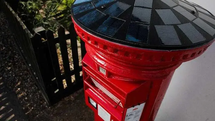 Royal Mail is trialling a high-tech, solar-powered postbox equipped with a barcode scanner and a larger hatch designed to accept parcels — in what it calls the biggest transformation to postbox design in more than 175 years.