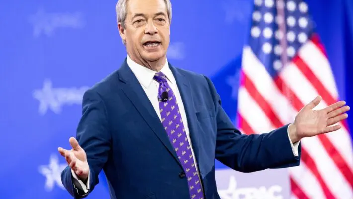 Reform UK has become the first political party in Britain to accept bitcoin and other cryptocurrency donations, Nigel Farage announced during a high-profile appearance at the Bitcoin Conference in Las Vegas.