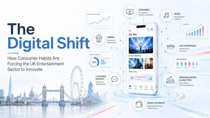 The Digital Shift: How Consumer Habits Are Forcing the UK Entertainment Sector to Innovate