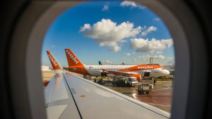 Budget airline easyJet is expected to return to the FTSE 100 in this week's index reshuffle after its shares were boosted by a recommended £5.7 billion takeover offer from the American private equity firm Apollo Capital Management.